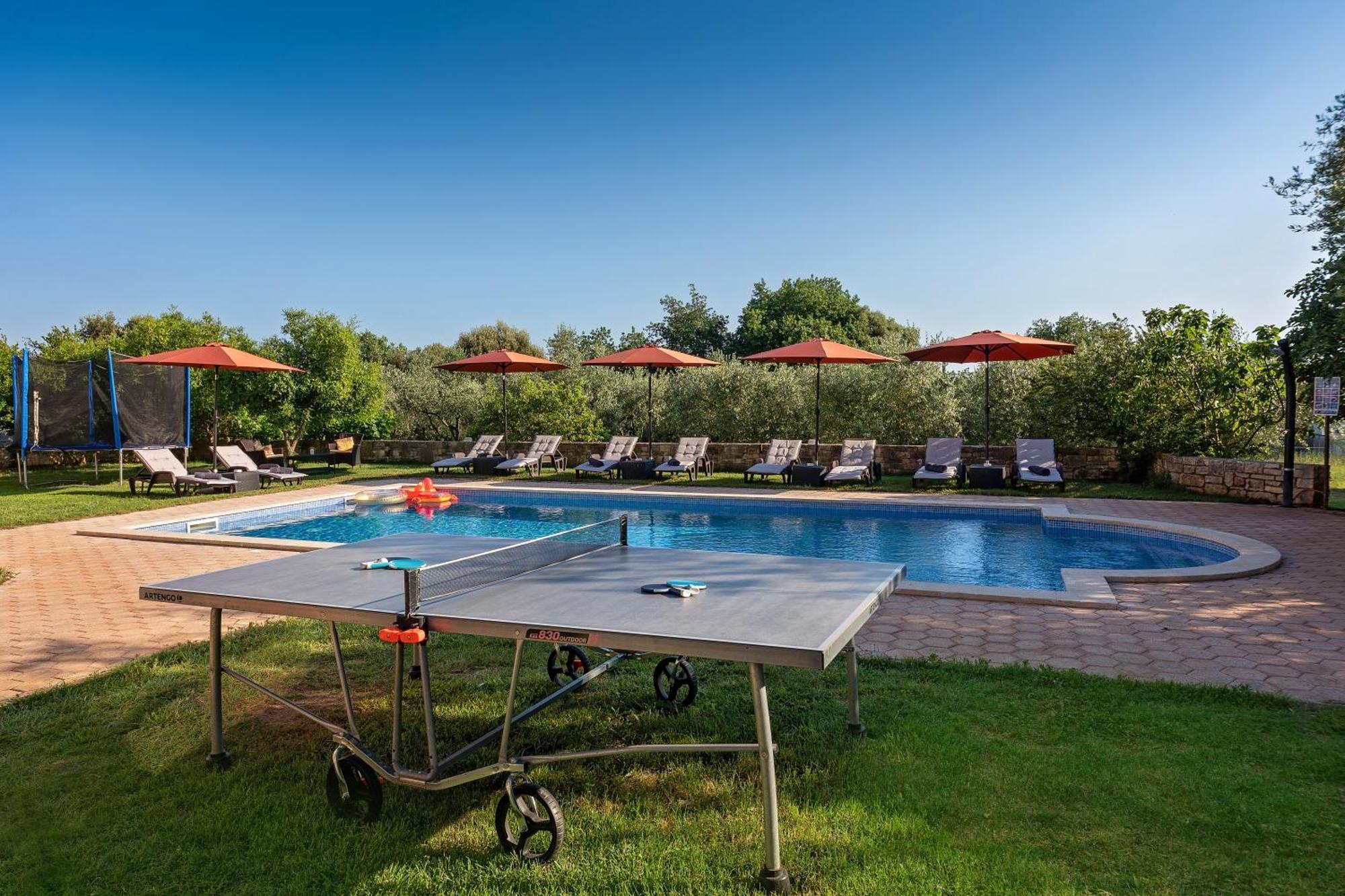 Guesthouse "Barboska" - Big Outdoor Swimming Pool & Private Tennis Court ボドニャン エクステリア 写真